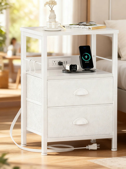 Multifunctional Charging Nightstand: Your Bedroom’s All-In-One Helper