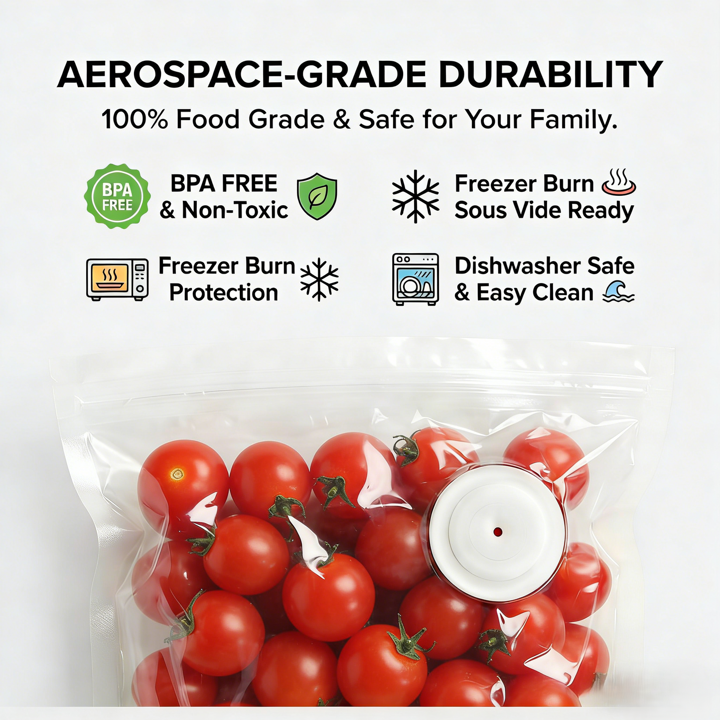 Sealix™ Handheld Vacuum Sealer & Food Storage Kit